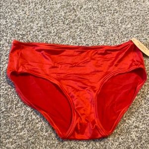 Hip Hugger panty Red NWT Large
